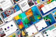 Apollon-Pop Art PowerPoint Template, a Presentation Template by kreatifreya (Thumbnail 1 of 5)