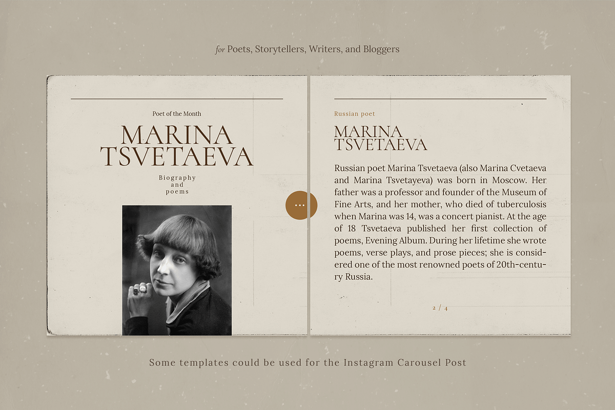 Writers Poets Social Media Templates, a Social Media Template by September 5th (Photo 11 of 17)