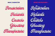 Lhasting Retro-Modern Script Font, a Script Font by Letter Fresh (Thumbnail 5 of 10)