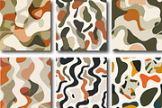 Organic Shapes Seamless Pattern, a Pattern Graphic by DreamCafeArt (Thumbnail 2 of 7)