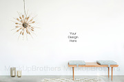 Mockup Stockphoto with gold lamp 183, a Print Template by MockUpBrothers (Thumbnail 3 of 5)