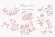 Vintage Floral Bundle, an Object Illustration by studioequinox (Thumbnail 5 of 65)