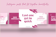 Pink Princess Social Media Templates, a Social Media Template by Marketing Your Brand (Thumbnail 3 of 10)