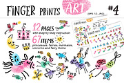 Finger prints ART (part 4), an Education Illustration by Alena Razumova (Thumbnail 1 of 13)