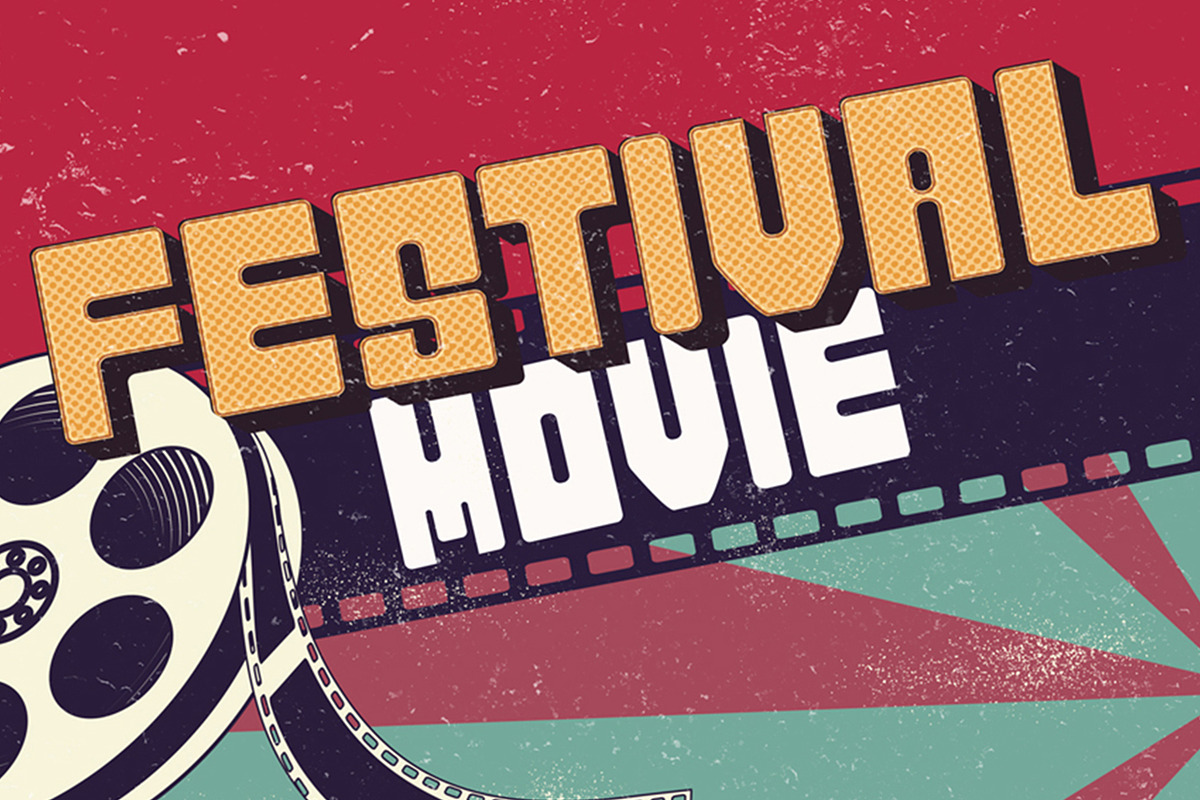 Retroblock | Bold Retro Typeface, a Script Font by rulihoki studio (Photo 2 of 5)