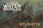 Atlantis - Vintage Style Font, a Font by JumboDesign (Thumbnail 3 of 5)