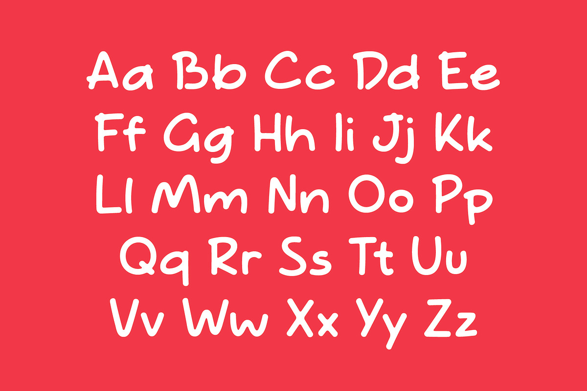 Morphosa - Handwritten Font, a Handwritten Font by Pikgura (Photo 3 of 7)