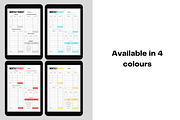 Monthly Budget Planner, a Stationery Template by Simple Projects (Thumbnail 2 of 3)