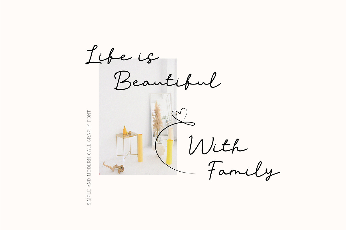 Willy Schaden Script, a Script Font by Salamahtype (Photo 4 of 5)