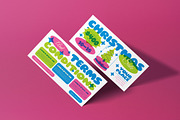 Blue Pink Christmas Sale Voucher, a Card Template by graphicook (Thumbnail 6 of 6)