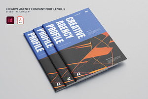 Creative Agency Profile Vol.5, a Brochure Template by Bewalrus Studio