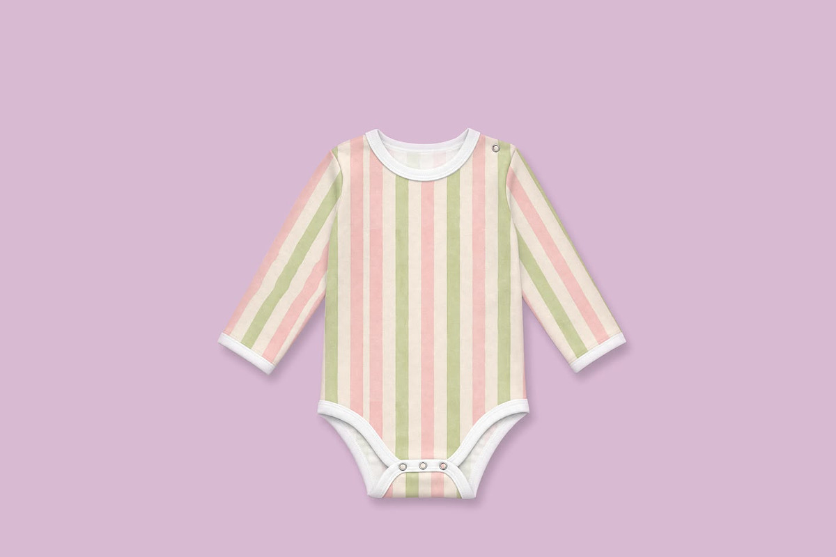 Pink Pastel Stripe Seamless Pattern, a Pattern Graphic by elif (Photo 6 of 9)