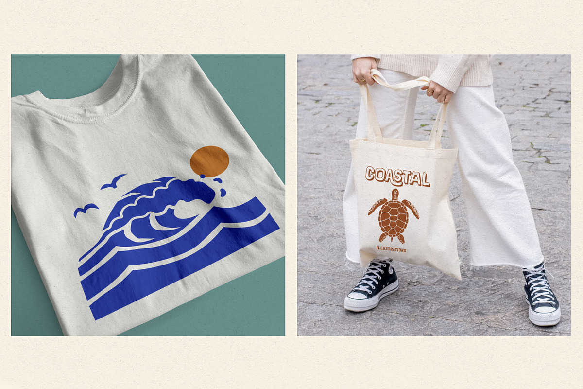 Coastal Illustrations, an Illustration by cd-design.co (Photo 3 of 6)