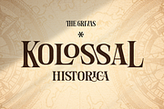 The Grivas - Stylish Serif Typeface, a Serif Font by Grontype (Thumbnail 7 of 11)