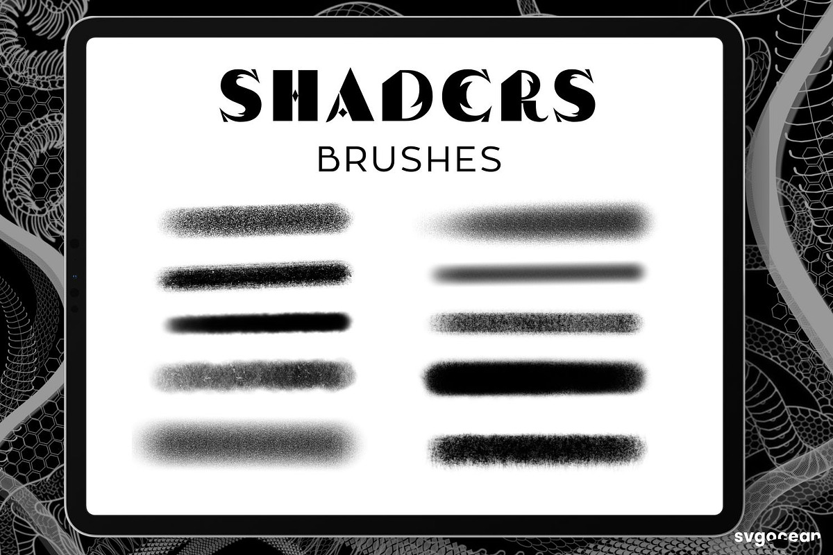 Snake Tattoo Brushes for Procreate, a Brush Add-On by svgocean (Photo 10 of 10)