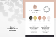 Modern Logo Template Canva, a Branding & Logo Template by Erin Cassidy (Thumbnail 10 of 10)