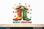 Howdy Christmas Png, an Illustration by Watercolor design (Thumbnail 6 of 6)