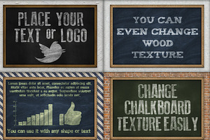 Chalkboard Solution PSD Template