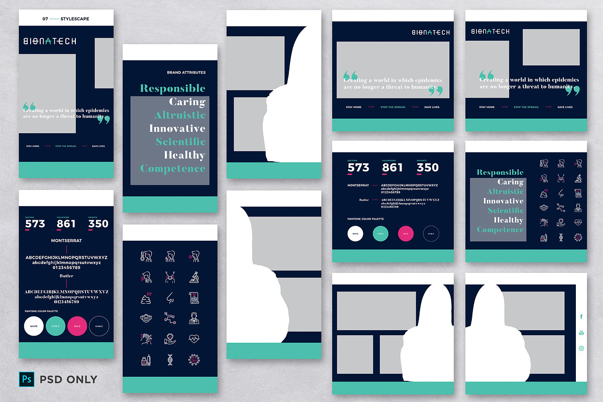 Stylescape / Moodboard Template 07, a Product Mockup by Andre28 (Photo 5 of 6)