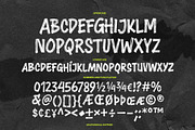 Throwback Glorious - Dry Brush Font, a Font by Arterfak Project (Thumbnail 12 of 13)