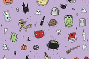 HALLOWEEN BUNDLE, a Texture Illustration by Caby (Thumbnail 3 of 4)