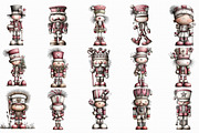 Whimsical Nutcracker Clipart, an Illustration by Libby Wishes (Thumbnail 2 of 6)
