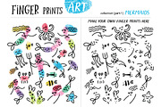 Finger prints ART (part 4), an Education Illustration by Alena Razumova (Thumbnail 5 of 13)