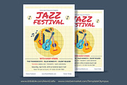 3 Music Event Flyers, a Flyer Template by Marco Zenki (Thumbnail 3 of 5)