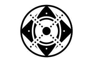 Sacred blest solid icon, a Solid Icon by Creative priyanka