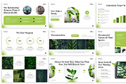 Palano - Botanical Goolge Slides, a Presentation Template by SlideFactory (Thumbnail 3 of 4)