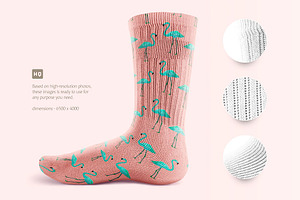 Socks Mockup