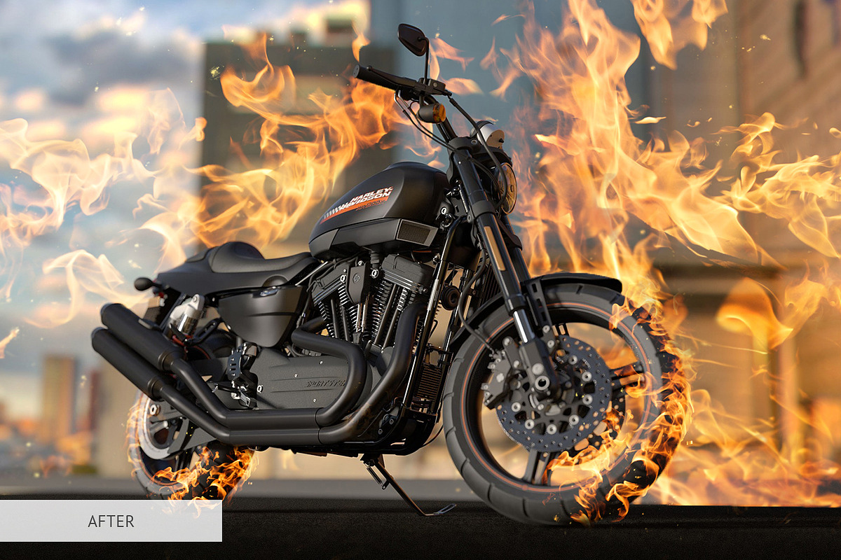 Real Fire Photoshop Overlays, a Plug-in Add-On by FixThePhoto (Photo 24 of 34)