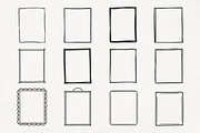 24 Hand Drawn Frames, an Object Graphic by PixMarket (Thumbnail 3 of 6)