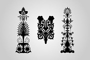 50 Ornamental Flourishes (Vector), an Object Graphic by BIOWORKZ (Thumbnail 3 of 4)