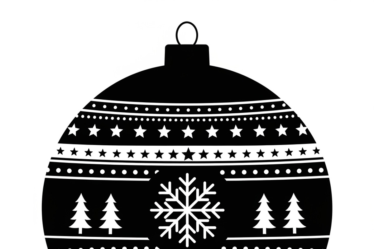 Christmas Ornament Set, an Illustration by BIPLOB EXPERT (Photo 8 of 21)