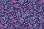 8 Floral Gradient Patterns, a Pattern Graphic by Sunny_Lion (Thumbnail 8 of 9)