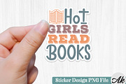 Book Lover Sticker Bundle,PNG File,, a Graphic by akazaddesign (Thumbnail 10 of 11)
