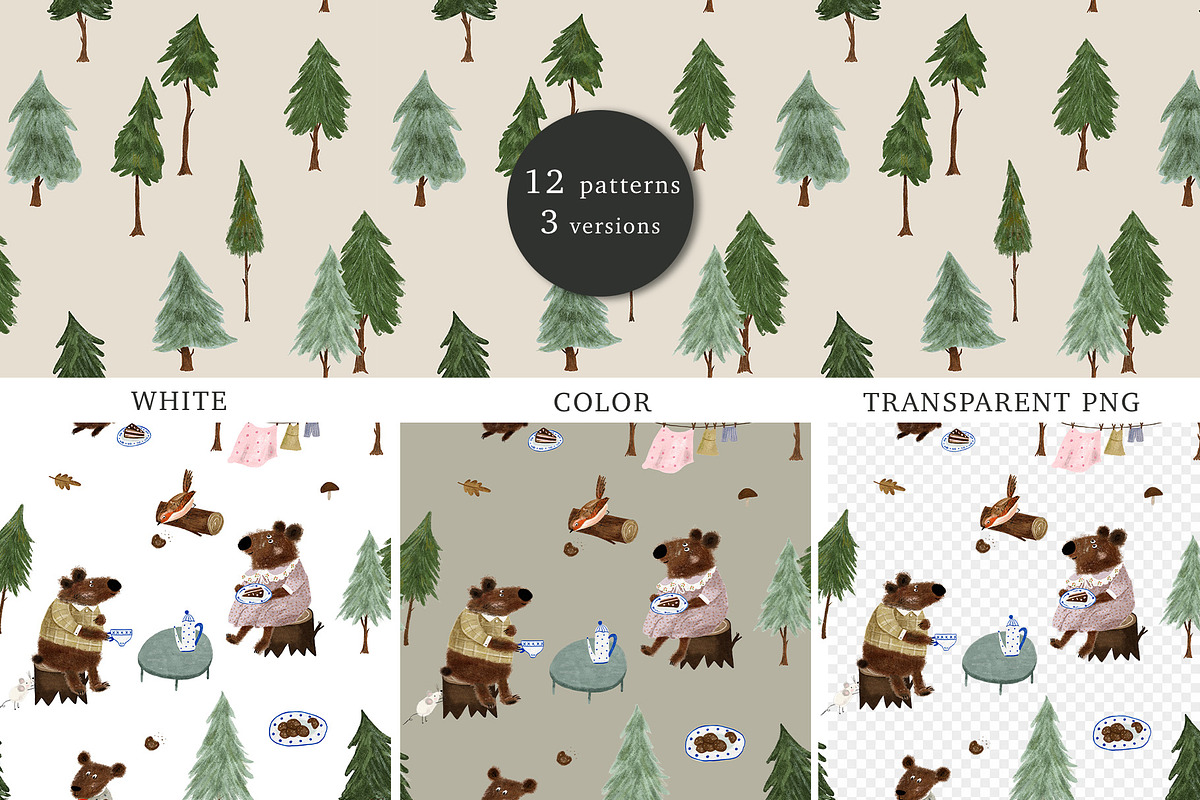 FOREST CAFE, an Animal Illustration by Oksana Stepova (Photo 12 of 16)