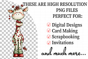 Valentine Giraffe Clipart, an Illustration by Daily.Designs (Thumbnail 2 of 7)