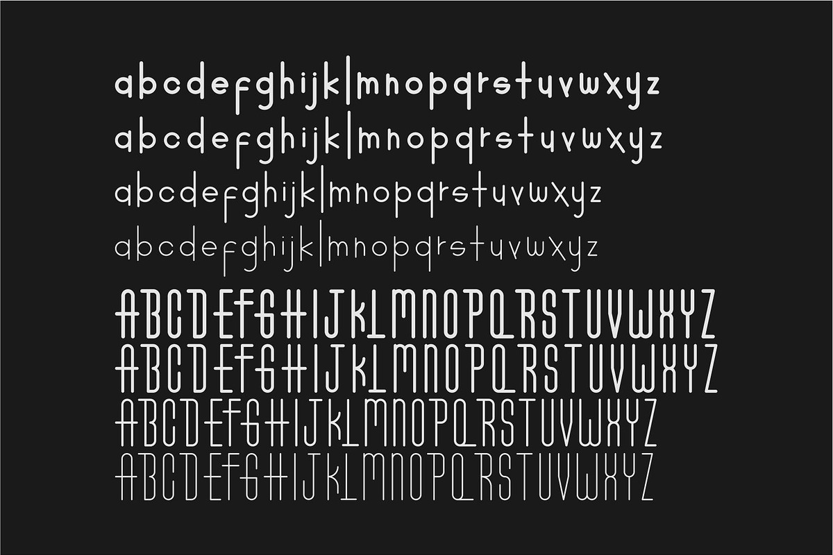 Oblo - Sans Serif Cool Font Family, a Sans Serif Font by suhadidesign (Photo 12 of 15)