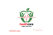 Modern Healthcare Logo Design, a Branding & Logo Template by YUDesignStore (Thumbnail 1 of 8)