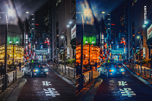 25 Japan At Night Lightroom Presets