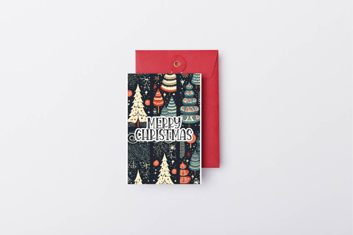 Christmas Card Design Bundle 14, a Card Template by Jay Major Designs (Photo 4 of 10)