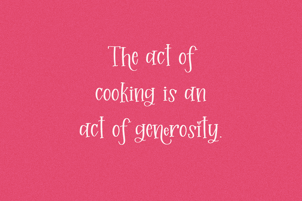 Sprinkle Cookie Serif, a Handwritten Font by Beck McCormick (Photo 5 of 10)