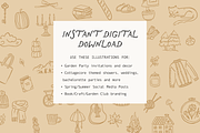 Cozy Autumn Hand Drawn SVG Elements, a Seasonal Illustration by Claire Emery Designs (Thumbnail 3 of 6)