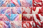 Colorful Feathers Texture Background, a Texture Graphic by Forhadx5 (Thumbnail 3 of 8)