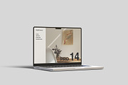 MacBook Pro 14 Mockup, a Mac Mockup by graphicpages (Thumbnail 6 of 15)