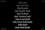 Aida | 10 Font Ligature Serif, a Font by Silktype (Thumbnail 2 of 20)