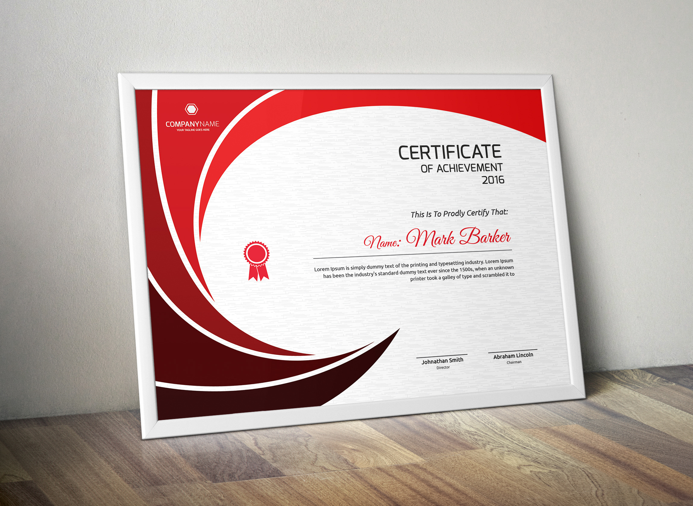 Certificate Word | PSD | AI