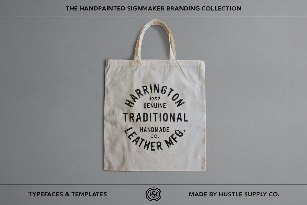 The Handpainted Signmaker Collection, a Handwritten Font by Hustle Supply Co. (Photo 11 of 16)